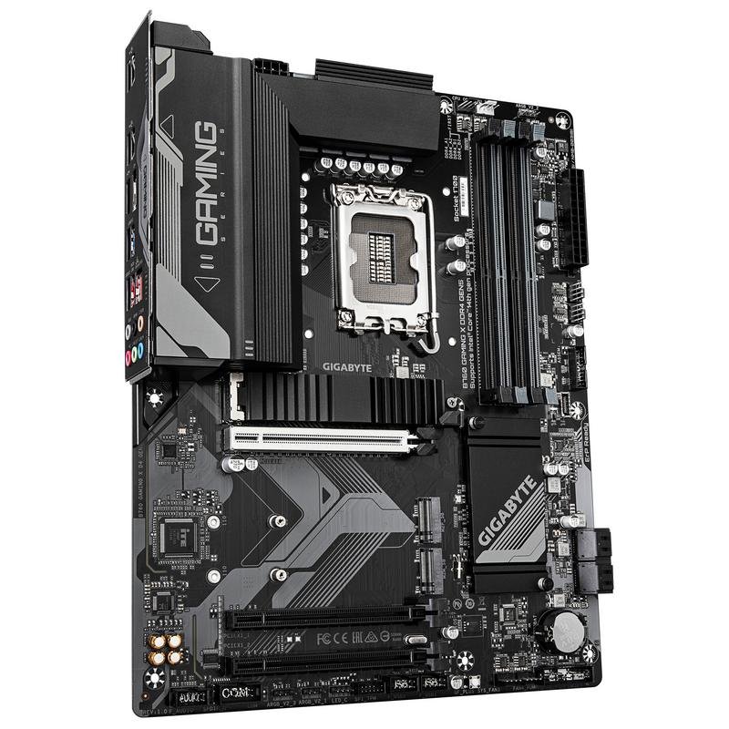 Detalle 2 de Placa Base GIGABYTE B760 GAMING X DDR4 para Intel LGA1700: rendimiento estable con PCIe 5.0, 2,5 GbE y RAM DDR4