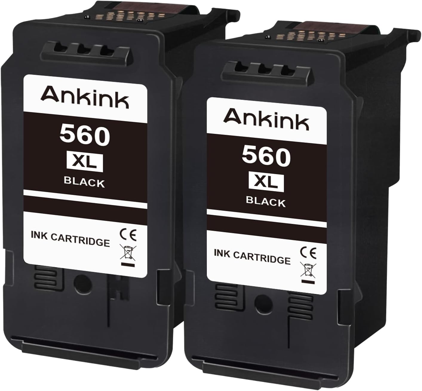 Thumbnail 6 de ANKINK kompatible Tintenpatronen 560 XL schwarz (2er-Pack) für Canon TS-Serie