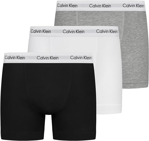 Detalle de Calvin Klein Calzoncillos bóxer pack 3, talla L