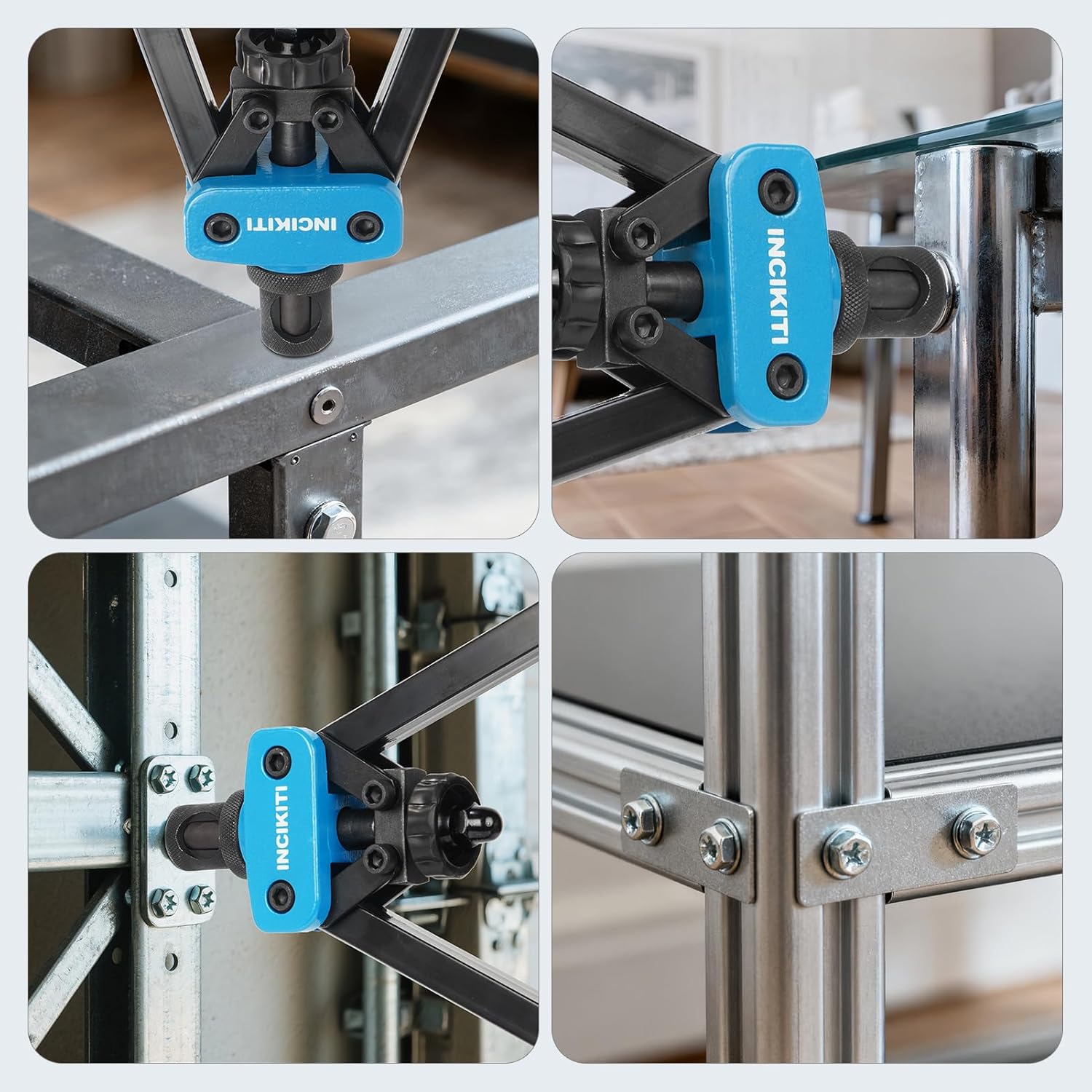 Thumbnail 6 de INCIKITI Rivnut Tool Kit: 14 inch Rivet Nut Gun with 150 Rivnuts and 6 Mandrels