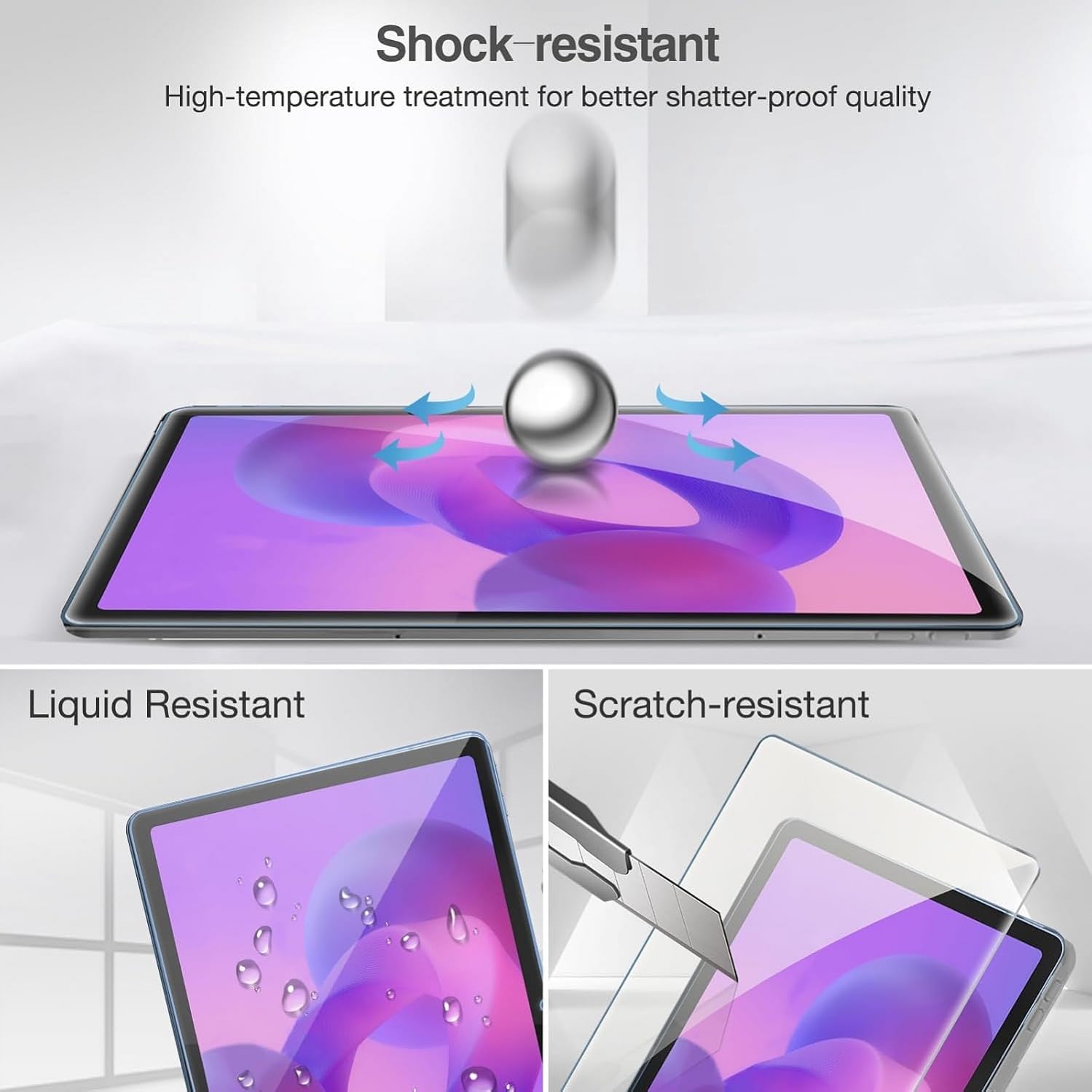 Thumbnail 4 de ProCase Displayschutzfolie 11 Zoll Lenovo Tab