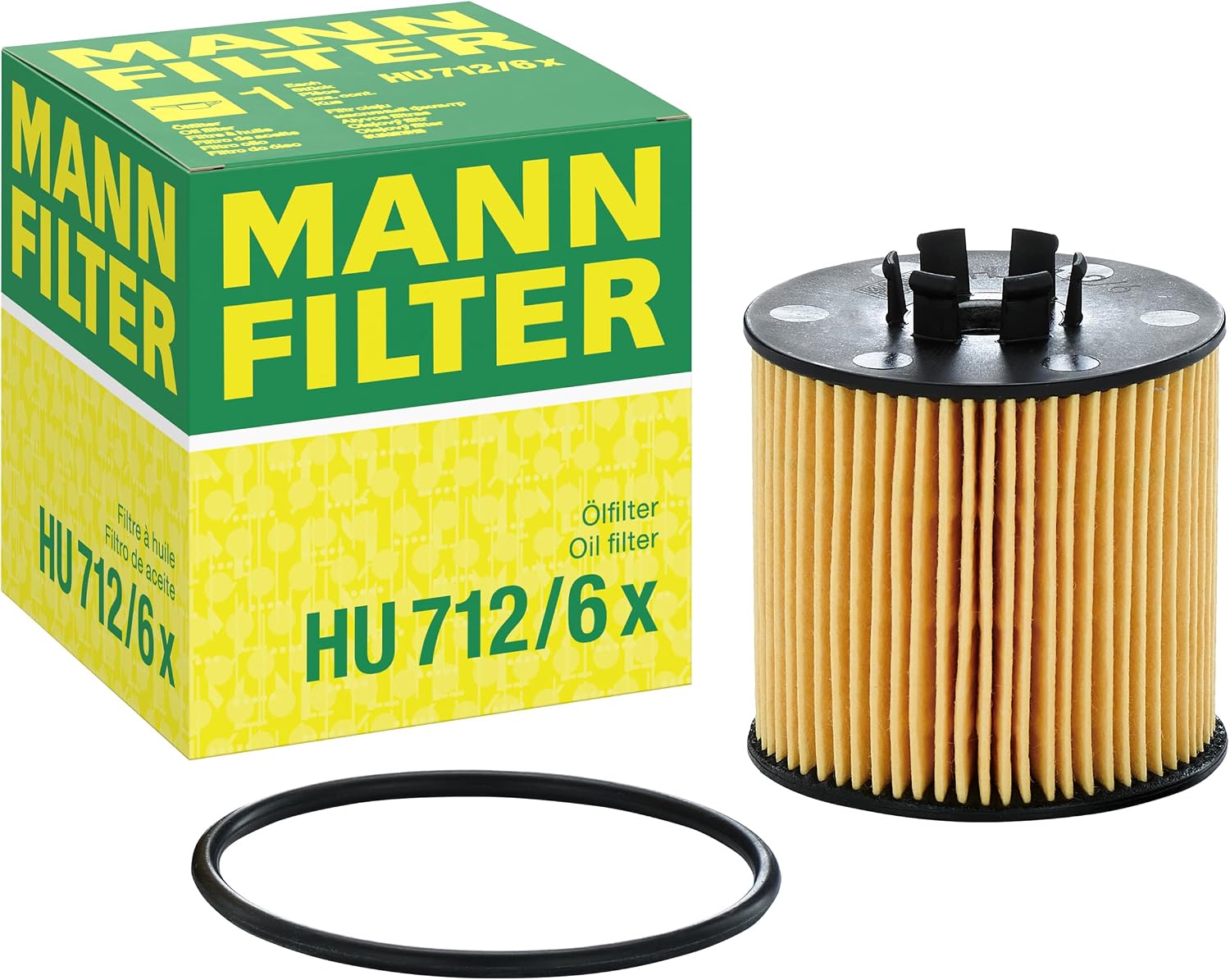 Detalle de MANN-FILTER HU 712/6 Filtre à huile