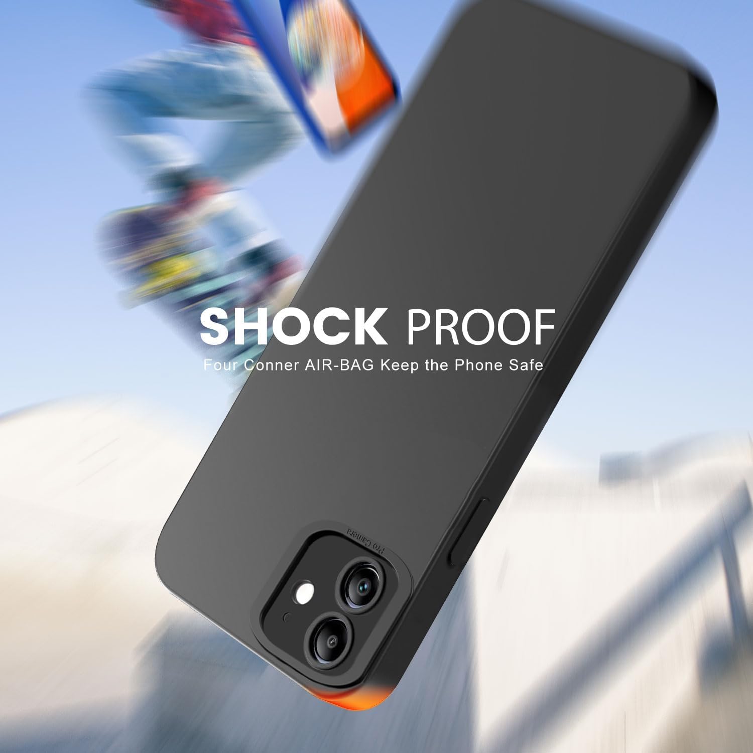 Thumbnail 5 de Tenphone iPhone 11 coque antichoc 6,1" TPU noir