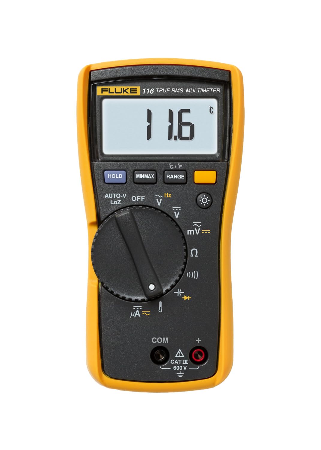 Detalle de Fluke 116 HVAC Multimeter for HVAC Technicians ðŸ›