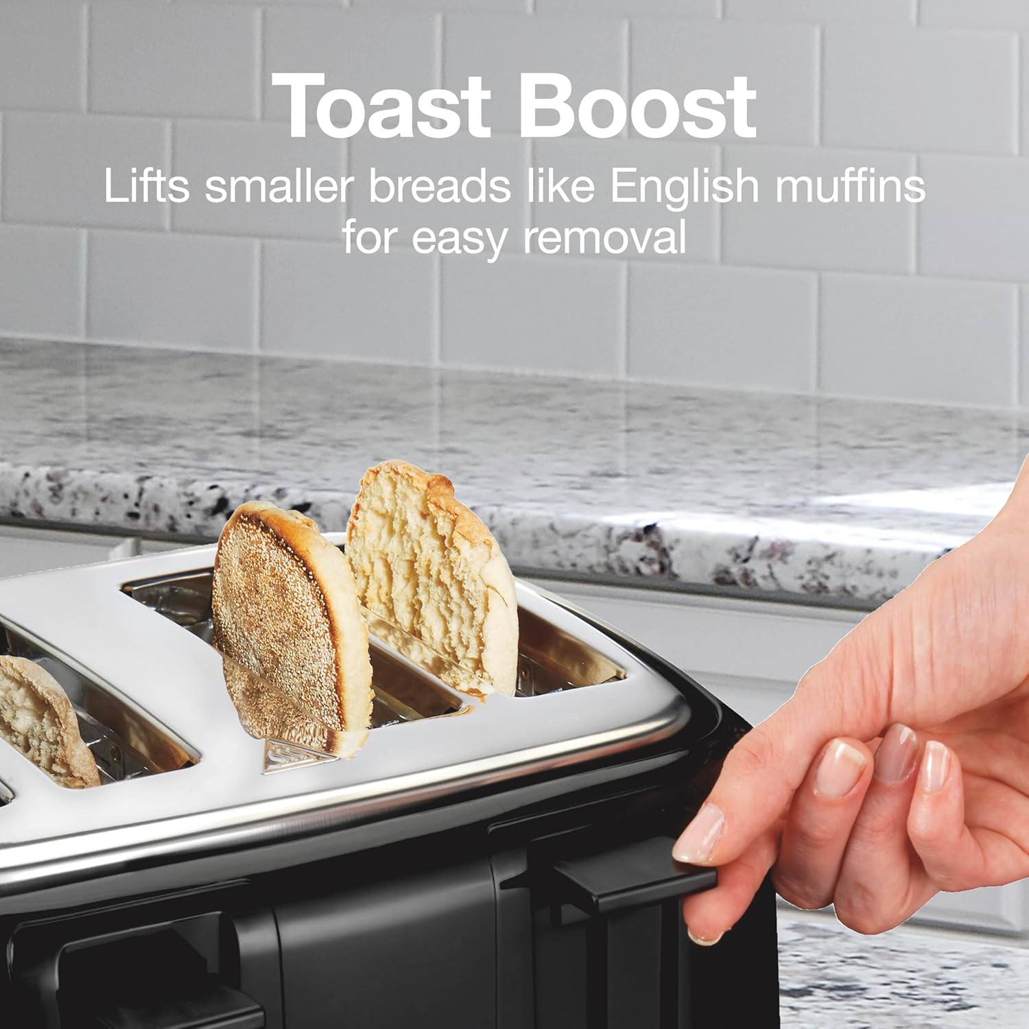 Thumbnail 4 de Proctor Silex 24215PS 4-Slice Toaster