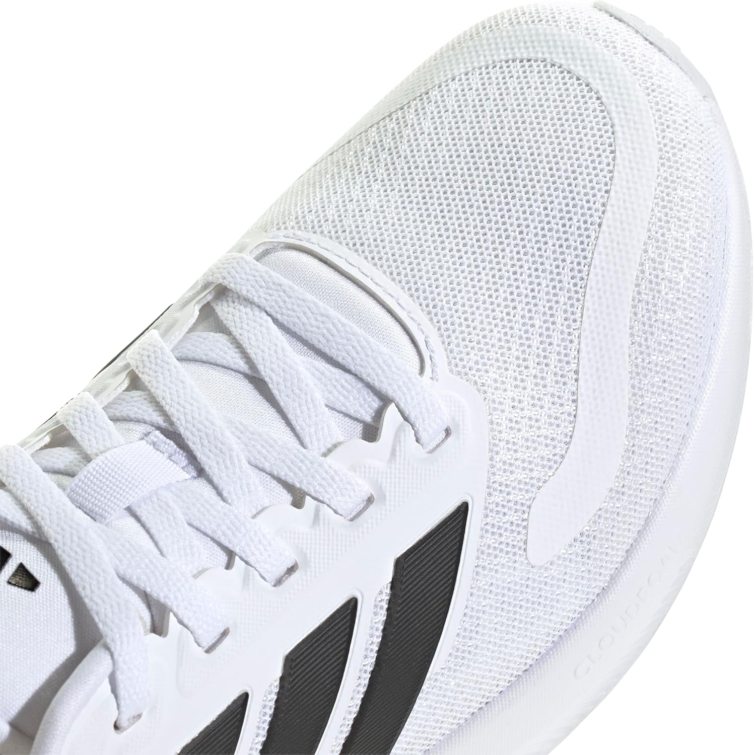 Thumbnail 4 de adidas Runfalcon 5 Junior Shoes – Cloud White/Core Black, Size 4 UK