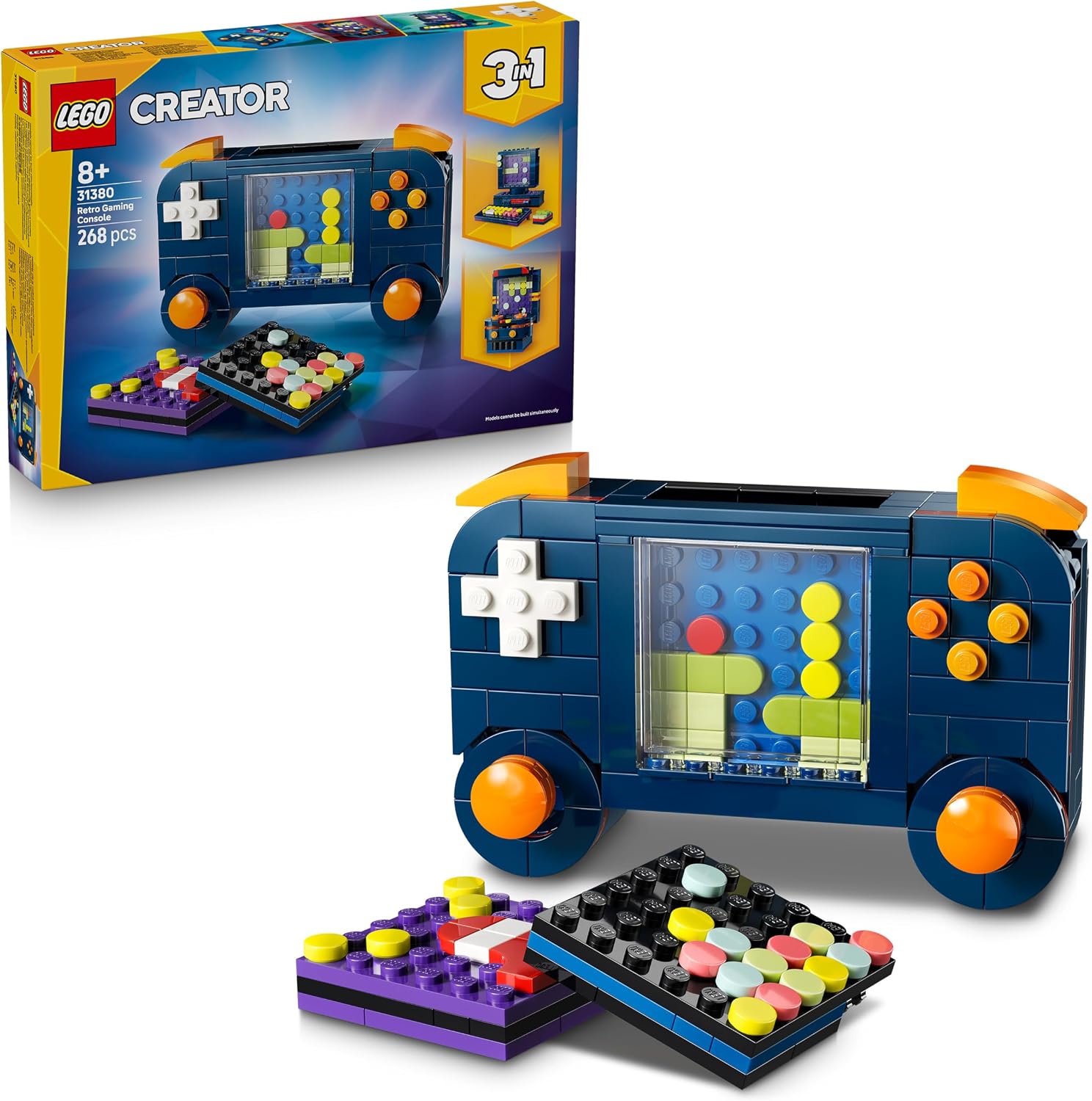 Detalle de LEGO Creator 3en1 Consola de Videojuegos Retro 31380