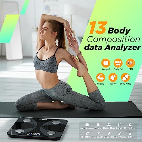 Detalle de RunSTAR Báscula Digital Inteligente con 13 Datos y App