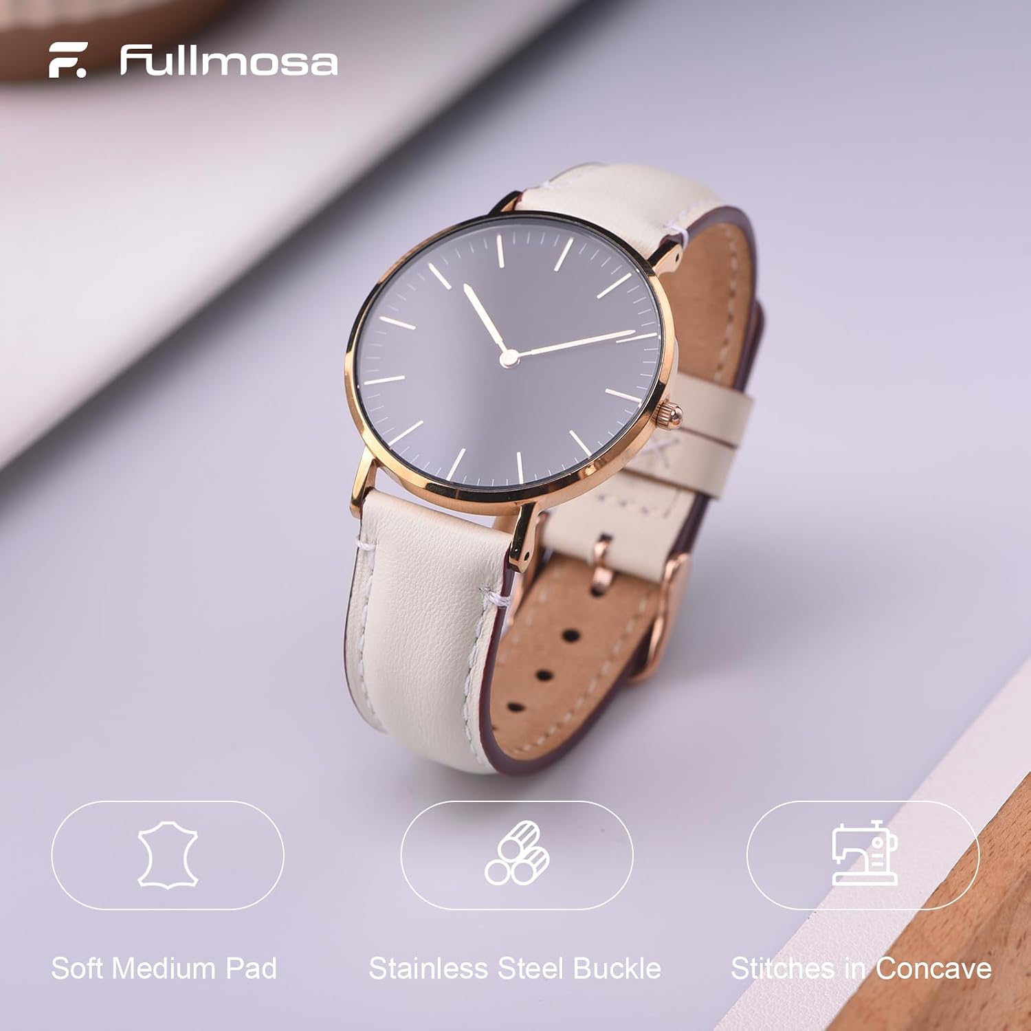 Detalle 2 de Fullmosa Uhrenarmband 18 mm für Garmin