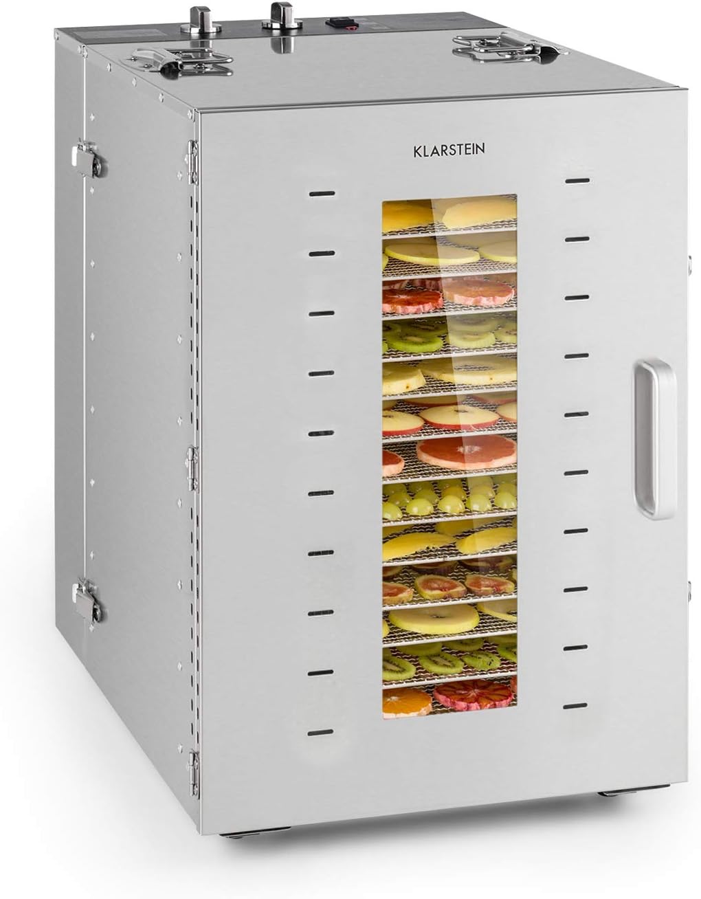 Detalle de Klarstein Master Jerky 16 – suszarka do żywności 1500 W, 16 poziomów