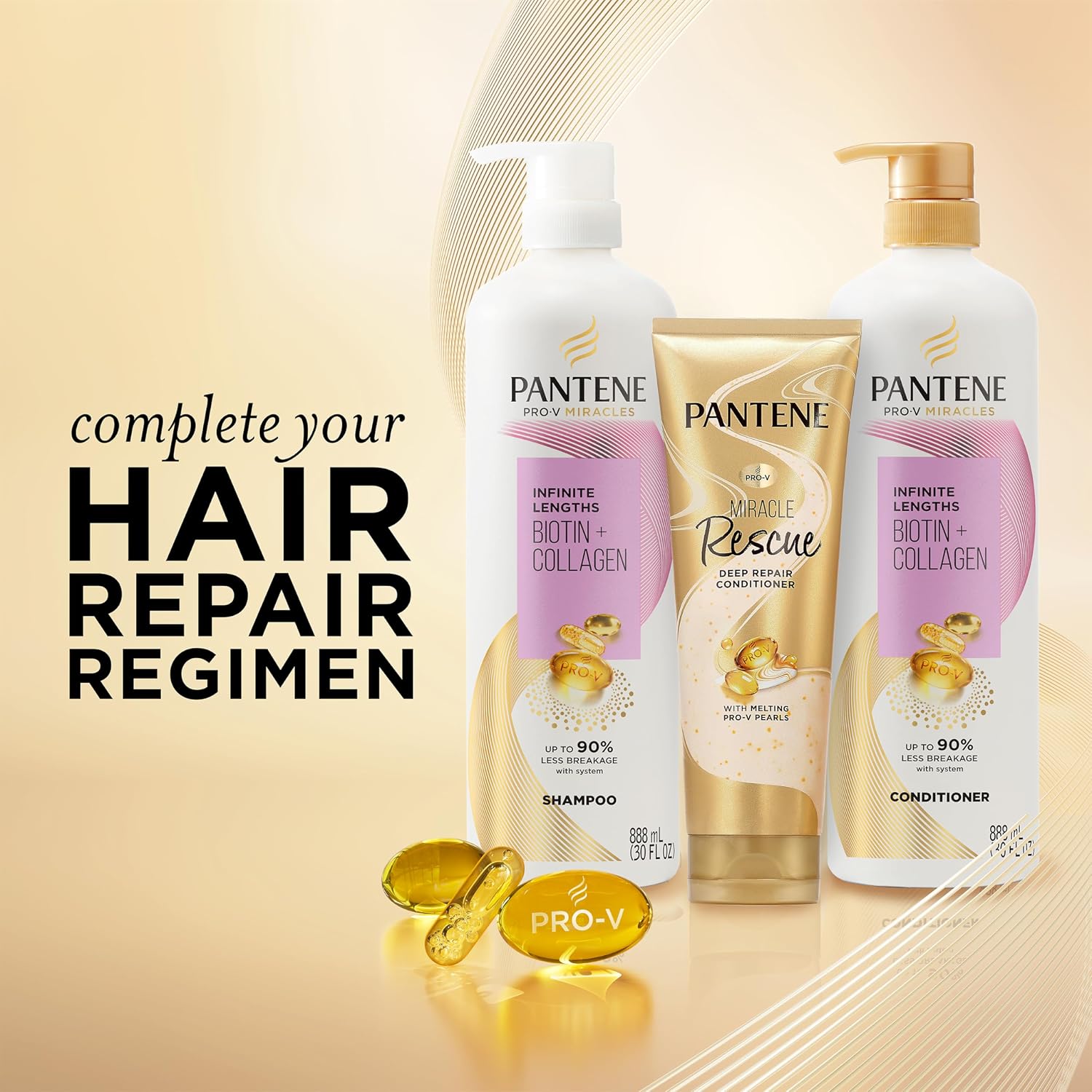 Thumbnail 6 de Pantene Infinite Lengths Conditioner 30 fl oz
