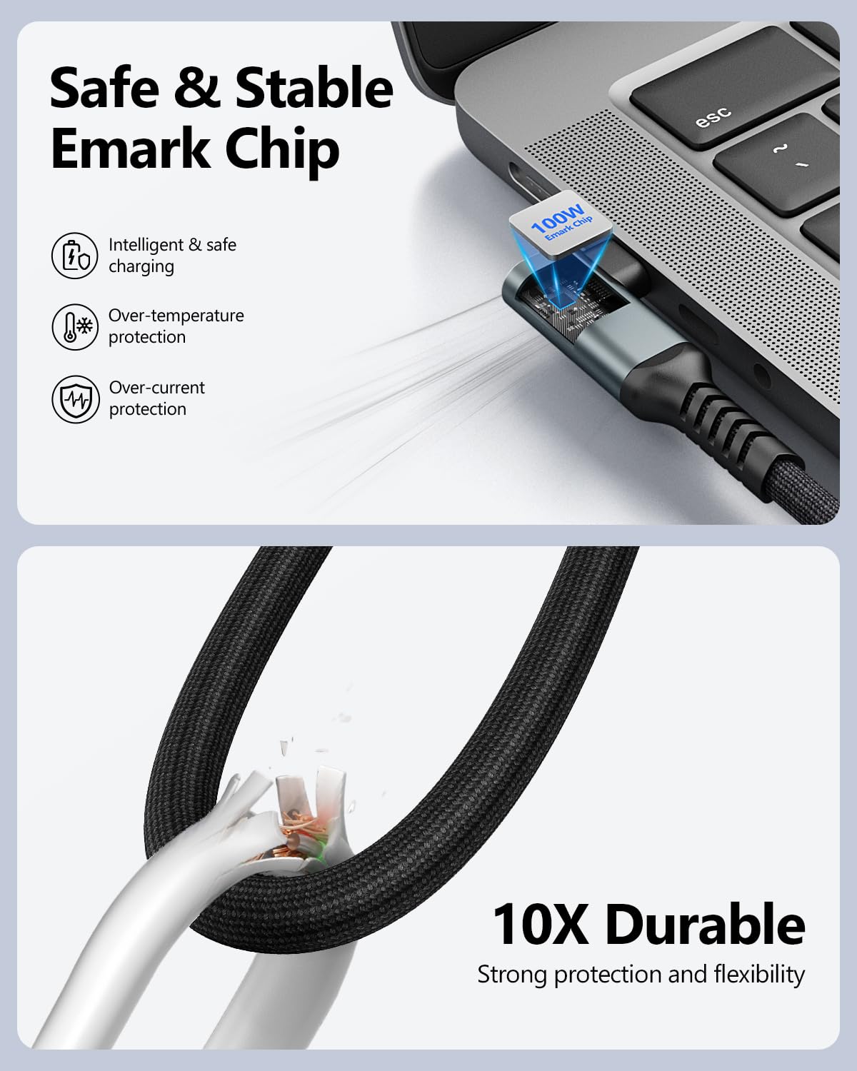 Thumbnail 6 de SUNGUY Cable USB C 100W 0,3 m