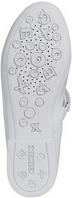 Detalle de Geox Mädchen Jr Plie’ A-Ballerinas aus Synthetik mit Gummiverschluss