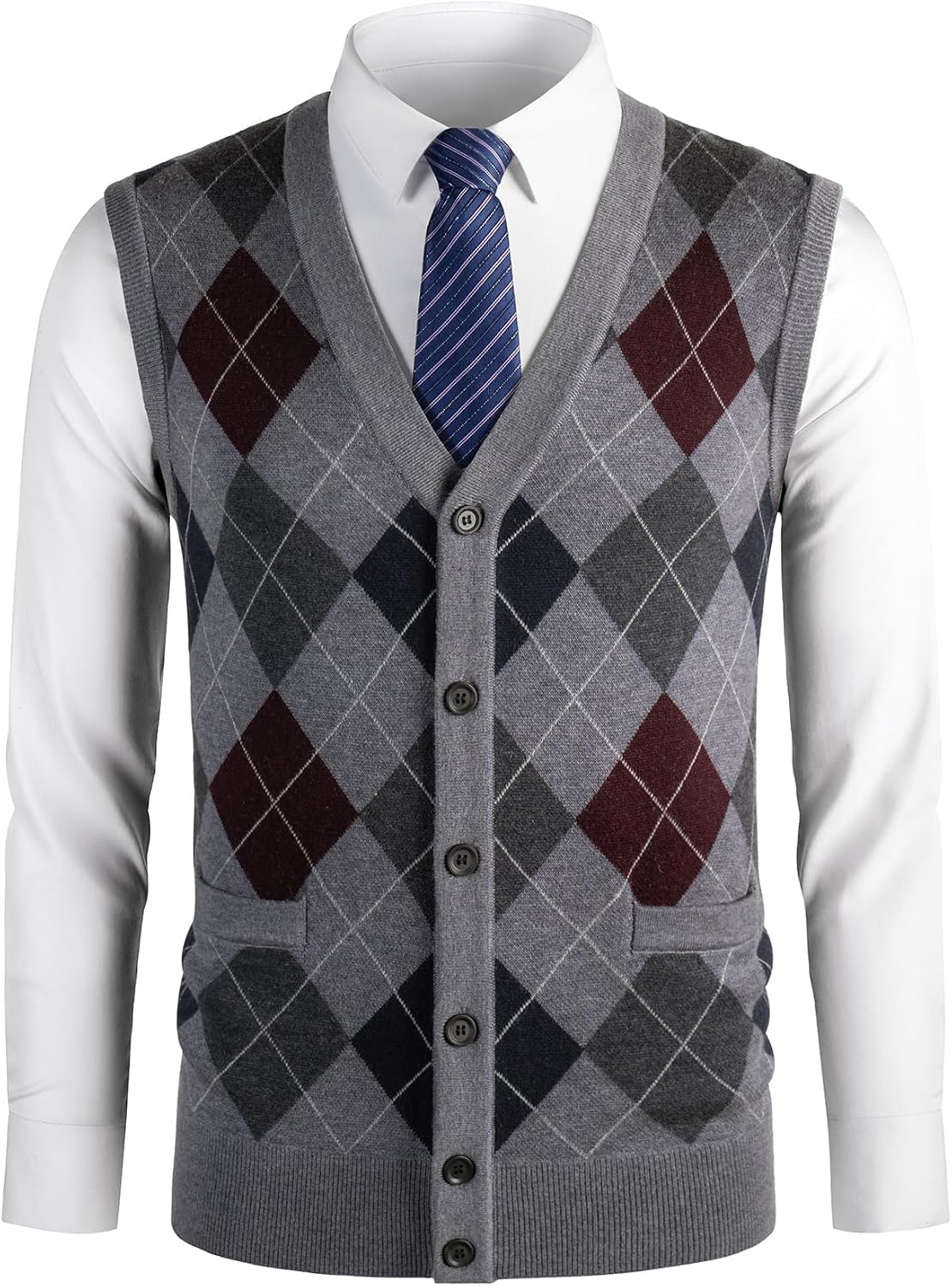 Detalle de Herothorn Gilet Argyle Diamante