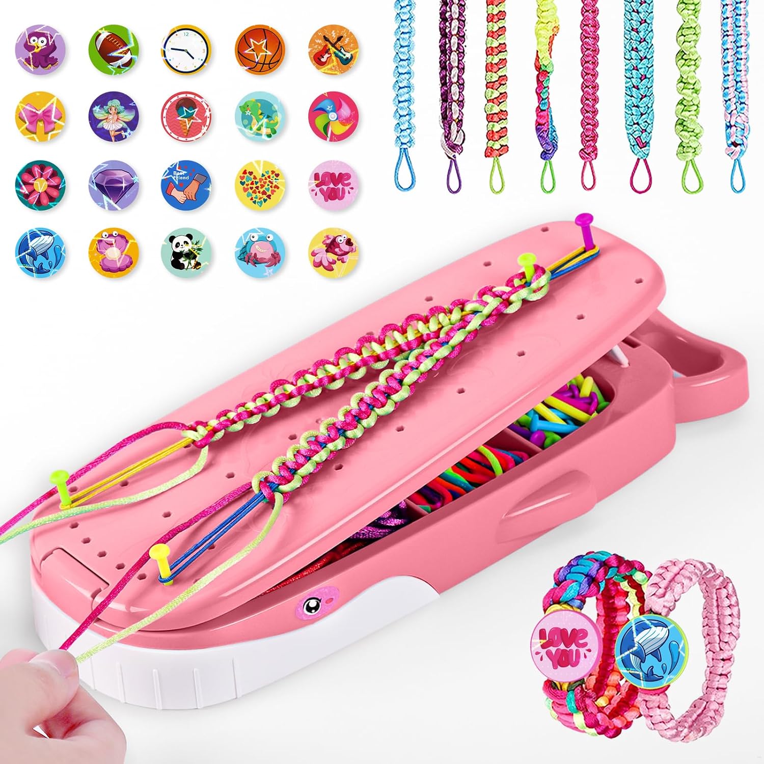 Detalle de Whale Bracelet Making Kit 16‑piece set