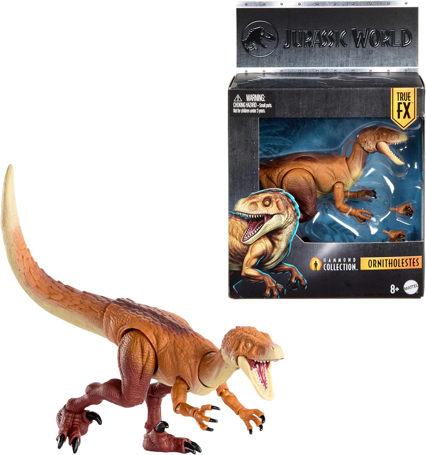 Detalle de Mattel JKM91 Hammond Collection Ornitholestes Dinosaur Action Figure