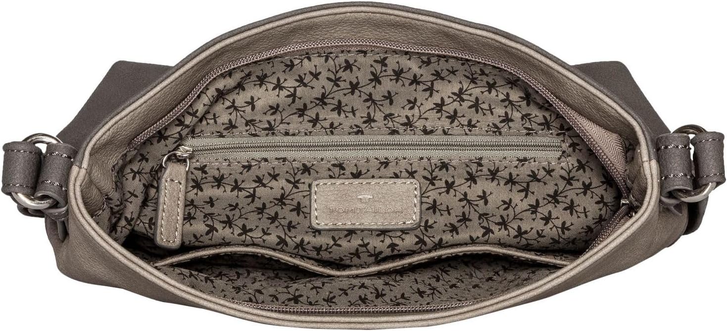 Thumbnail 2 de TOM TAILOR Ellen Damen Umhängetasche Crossbody Groß Grau