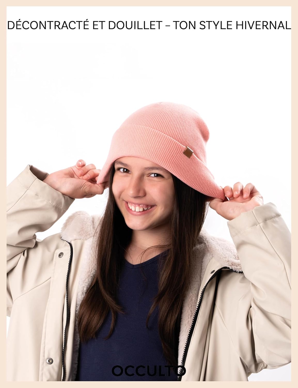 Thumbnail 3 de Occulto bonnet d’hiver enfant Levi (polyacrylique) – modèle garçon & fille
