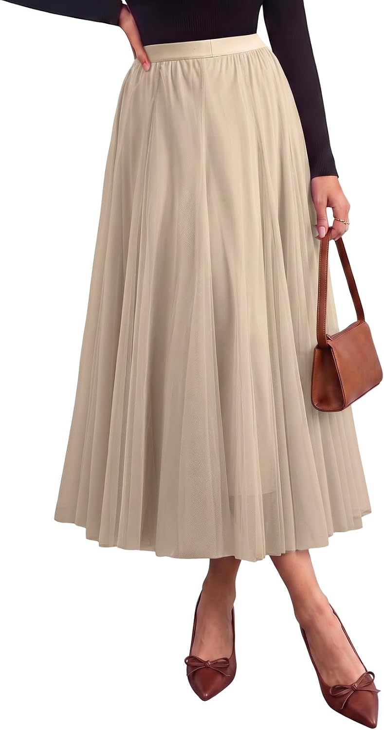 Detalle de BLENCOT Tulle Midi Skirt