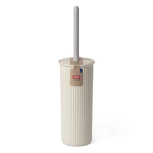 Detalle 2 de TATAY Escobilla WC | Diseño compacto Baobab Ecohome, 9,5 cm x 9,5 cm x 39,5 cm