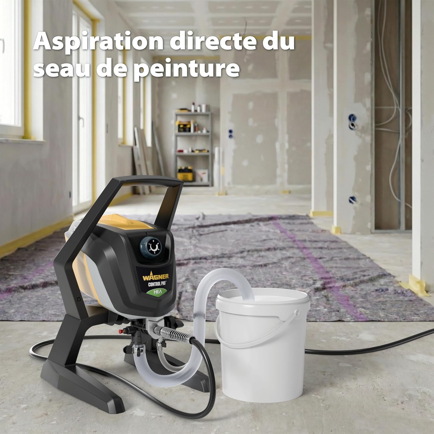 Detalle 2 de WAGNER Système de peinture Airless Control Pro 350 R – pour murs et surfaces intérieures/extérieures
