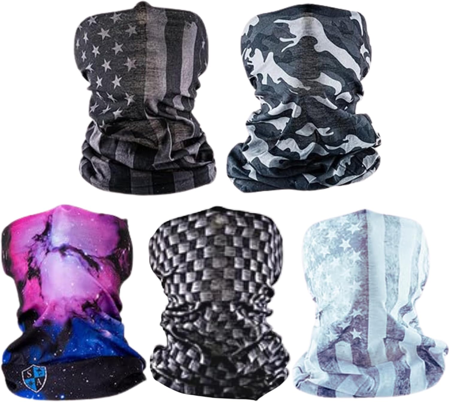 Detalle de S A Company 5-Pack UV Neck Gaiter 30+ 🧣