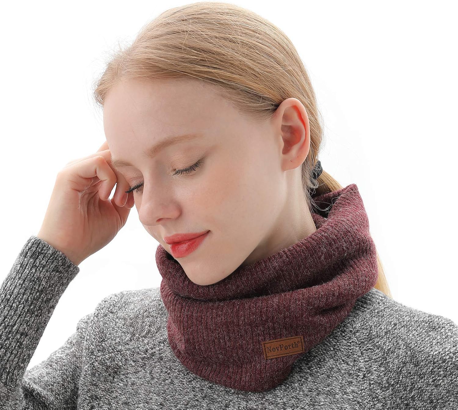 Detalle 2 de NovForth Winter Halsschlauch Herren Ski 🧣