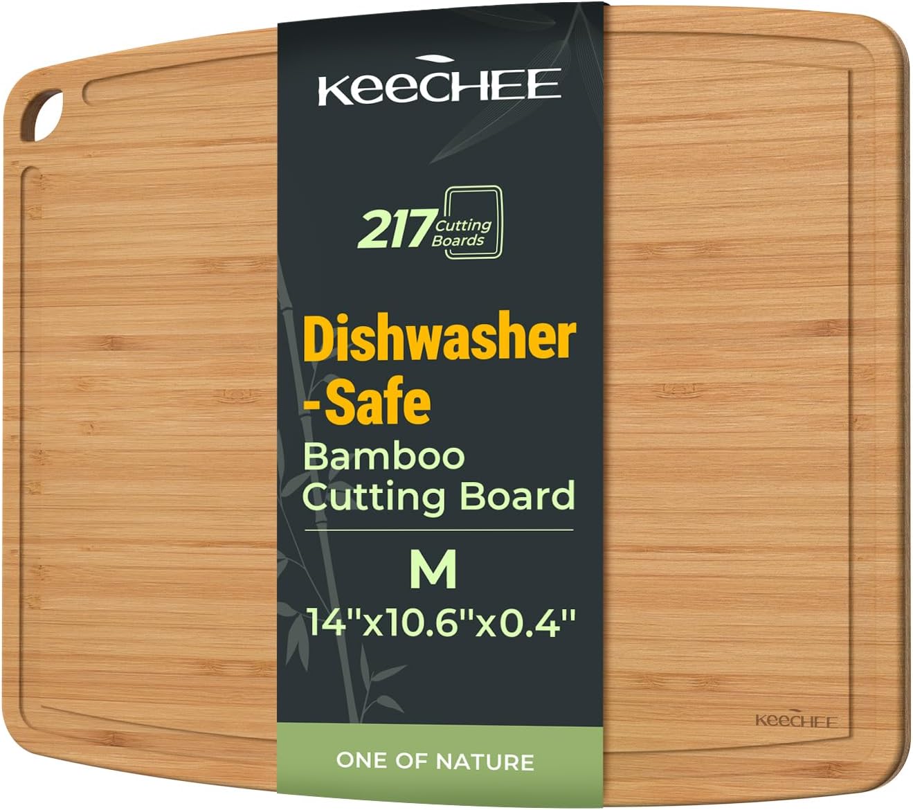 Detalle de Keechee Bamboo Cutting Board ⚙