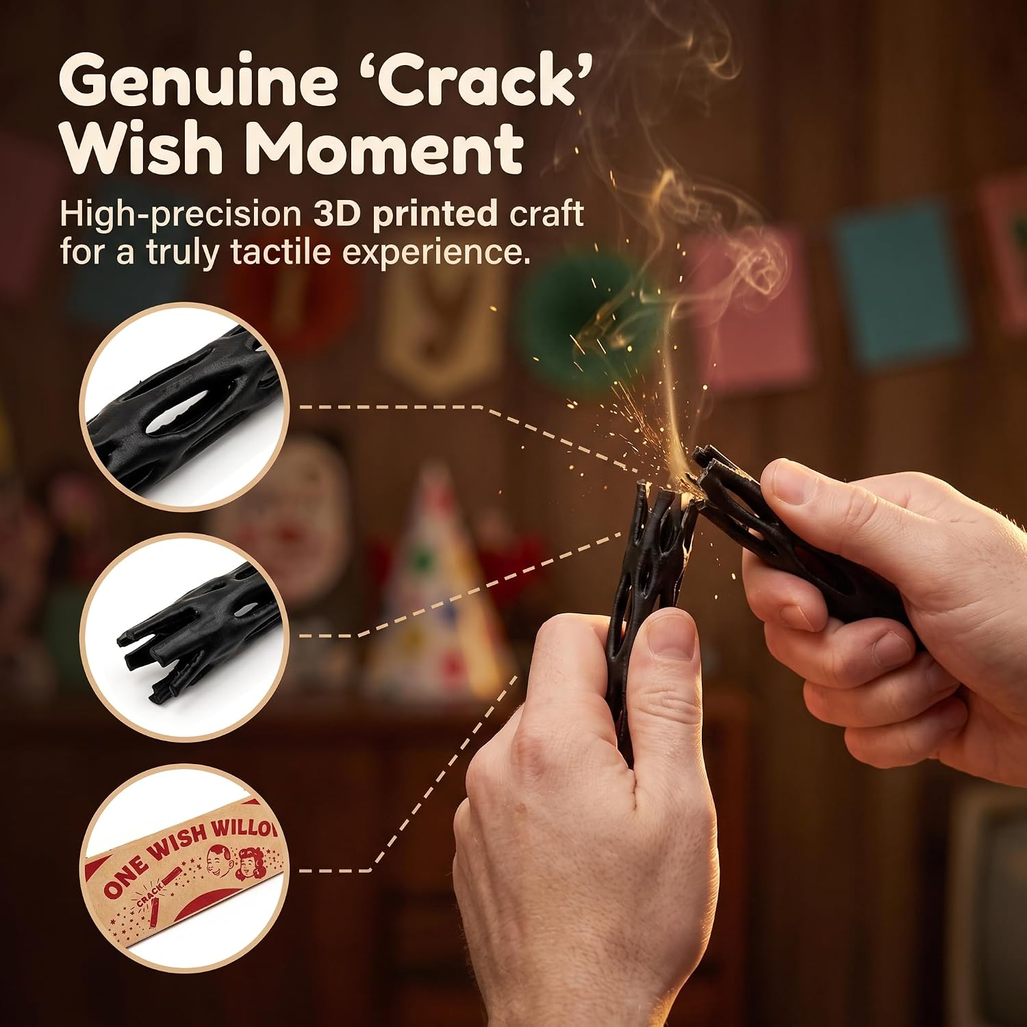 Detalle de Leceamy One Wish Willow Stick Set, 3D-Printed PLA, 2 Sticks