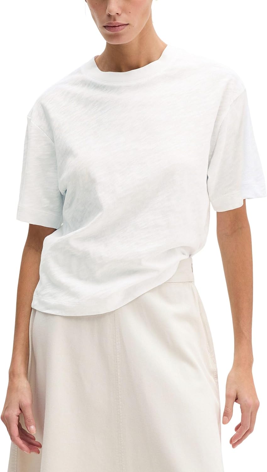 Detalle 2 de Marc O'Polo T-Shirt Femme – Basique élégant et confortable pour la garde-robe féminine