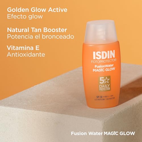 Thumbnail 8 de ISDIN Fusion Water MAGIC GLOW SPF 30 protector facial 50 ml 🧴