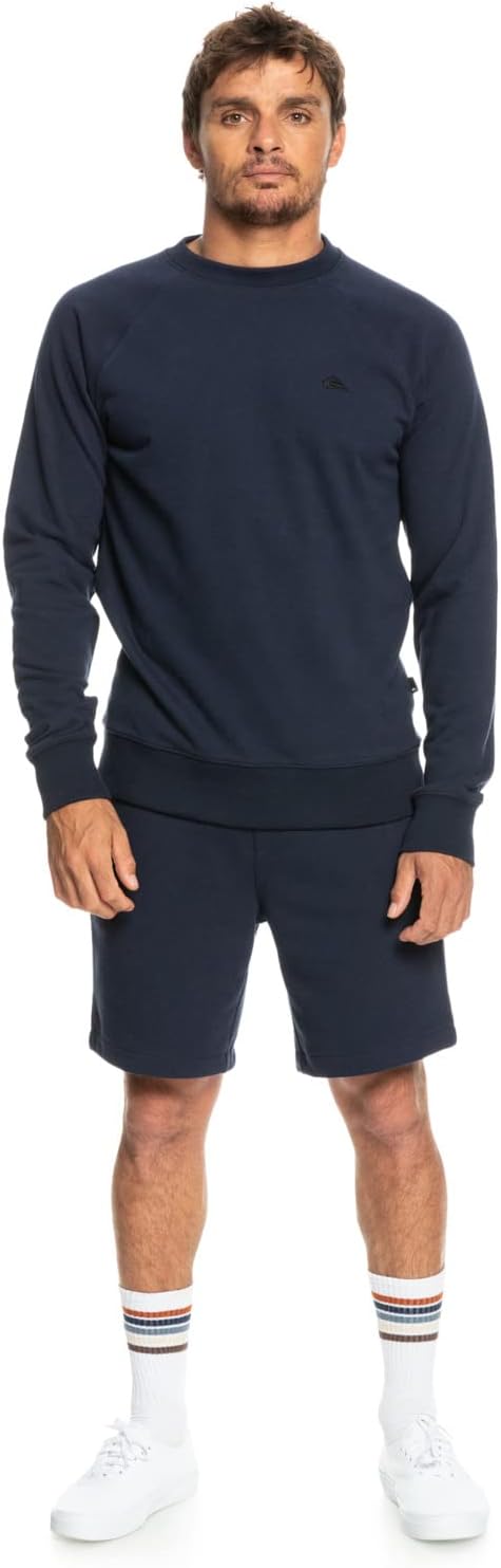 Thumbnail 4 de Quiksilver Essentials Raglan Crew Maglione Uomo – Pacco da 1