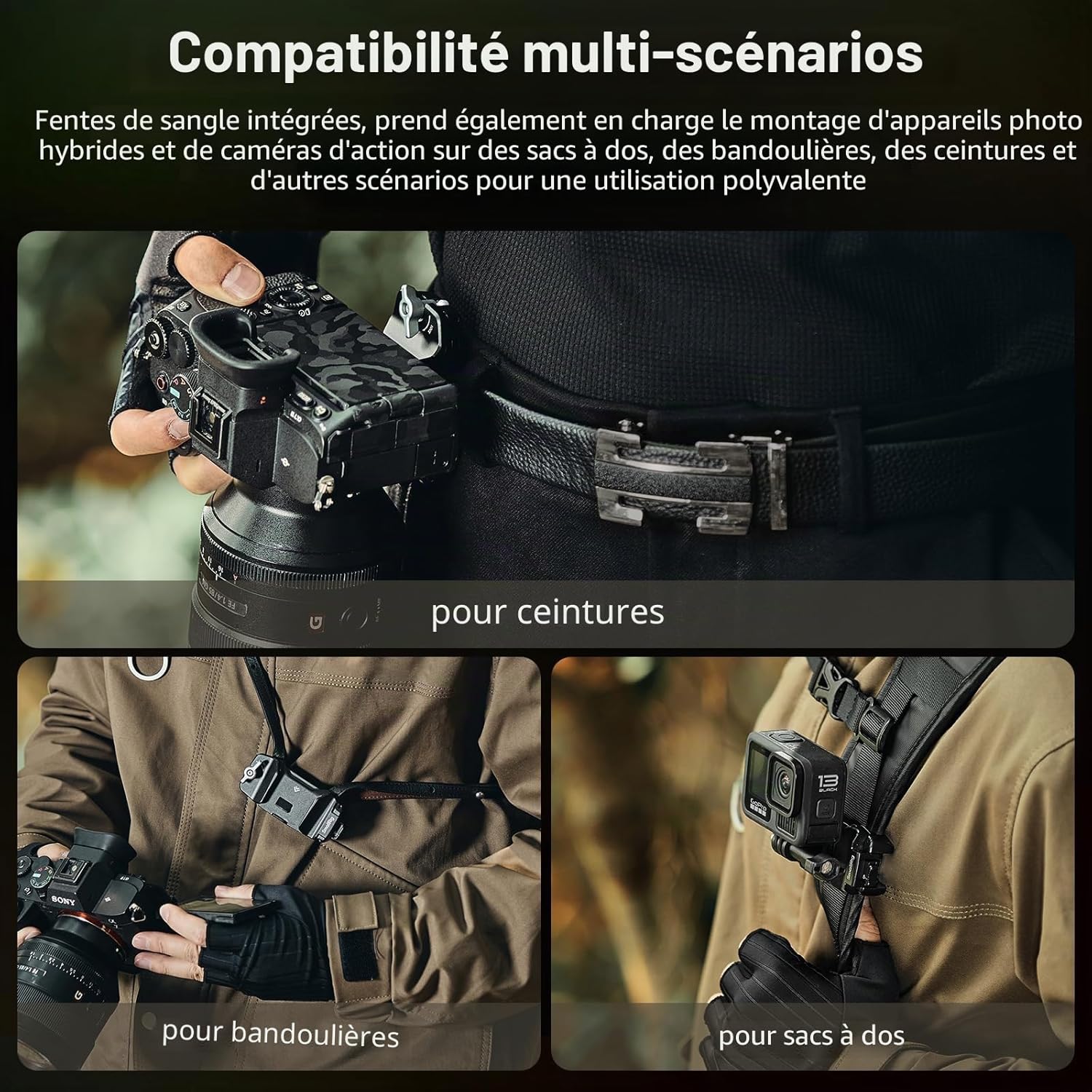 Thumbnail 6 de SMALLRIG 5053 clip appareil photo 40 kg