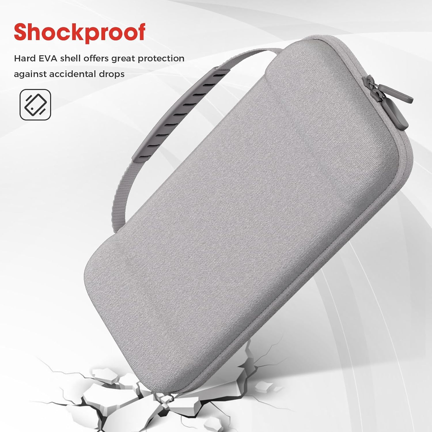 Detalle 1 de ProCase Carrying Case for Nintendo Switch 2 (2025) with 24 Game Card Slots, Hard Portable Travel Case Storage Bag Protective Pouch for 2025 Nintendo Switch 2 Console & Accessories -Grey
ProCase Carrying Case for Nintendo Switch 2 (2025)…