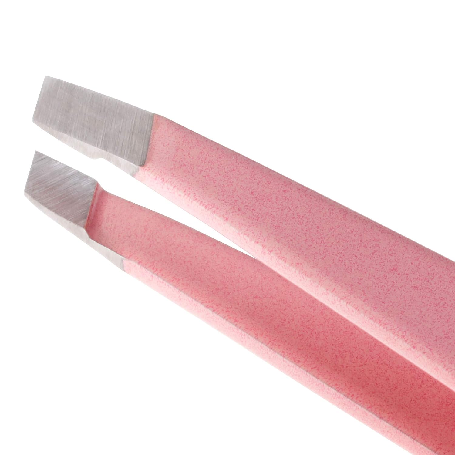 Detalle de Tweezerman 4048-TRRA Petite Tweeze Set, Tea Rose, Slant and Point Tweezers