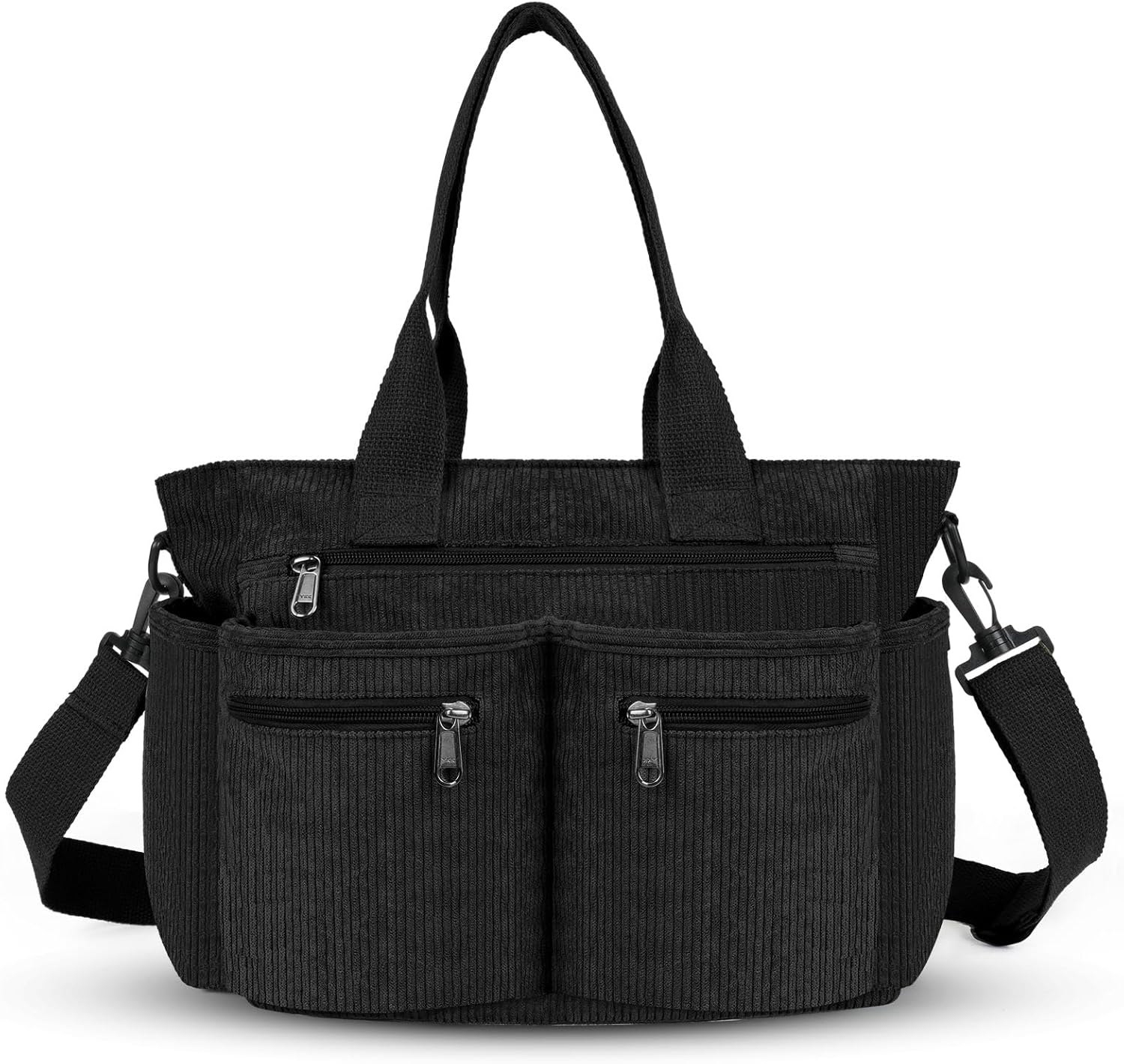 Detalle de Aucuu Sac en velours côtelé 36 x 14 x 28 cm