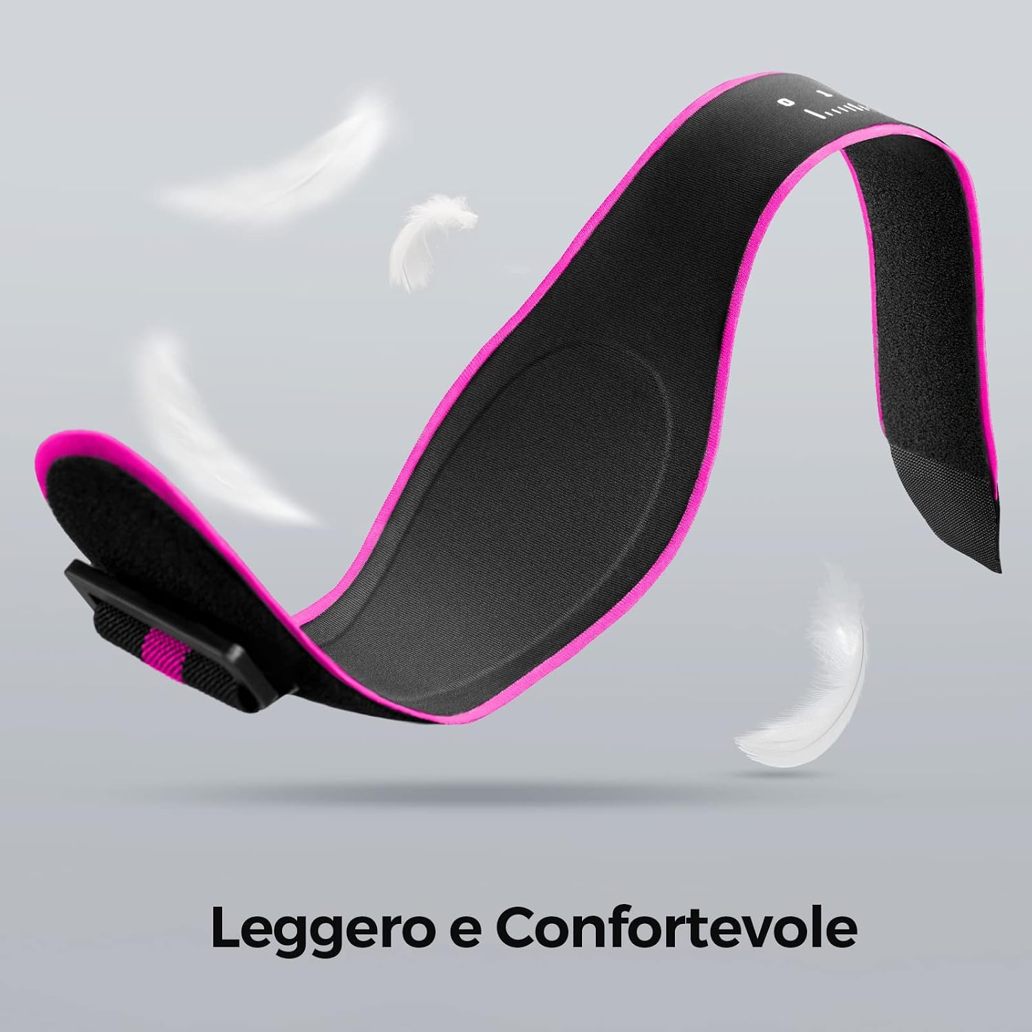 Detalle de FREETOO Tutore Epicondilite Gomito per Tennista – Gomitiera regolabile con supporto rimovibile, comforting in rosa