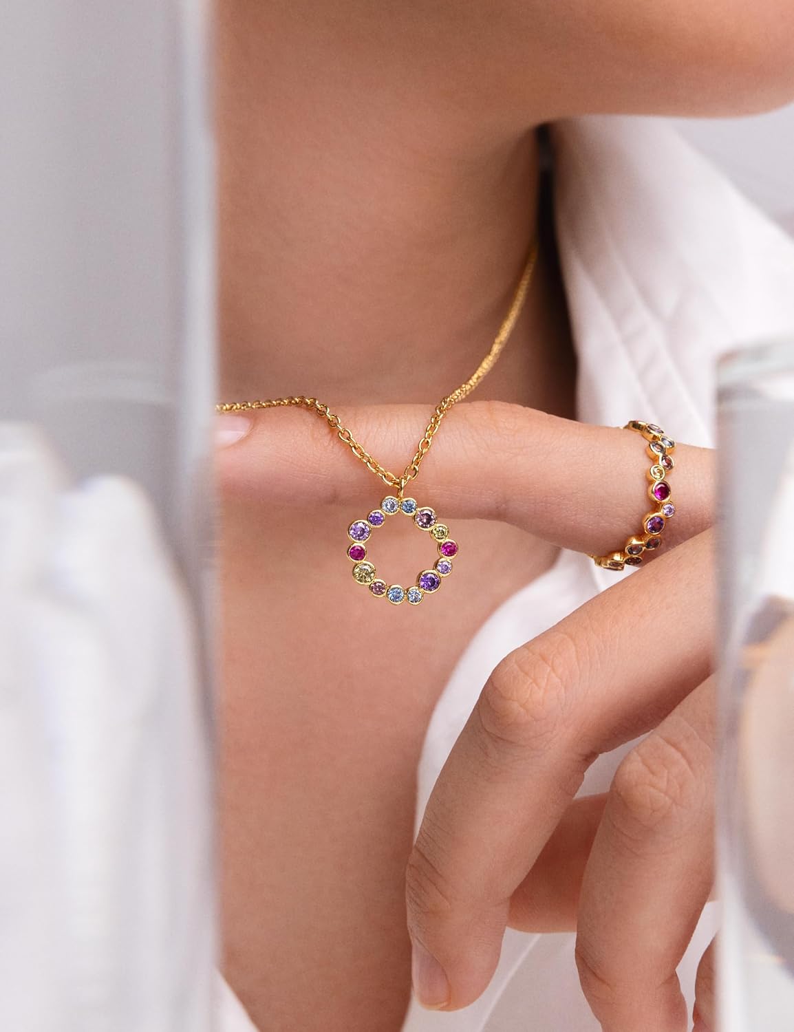 Thumbnail 5 de SINGULARU Collar Bubbles 18kt