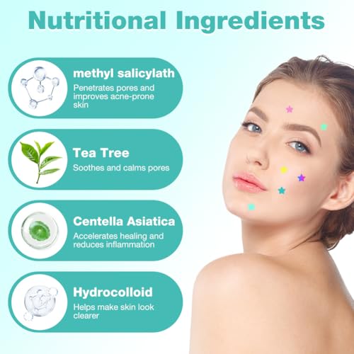 Detalle de BUTBU cerotti idrocolloidali per brufoli, trasparenti, 400 pezzi