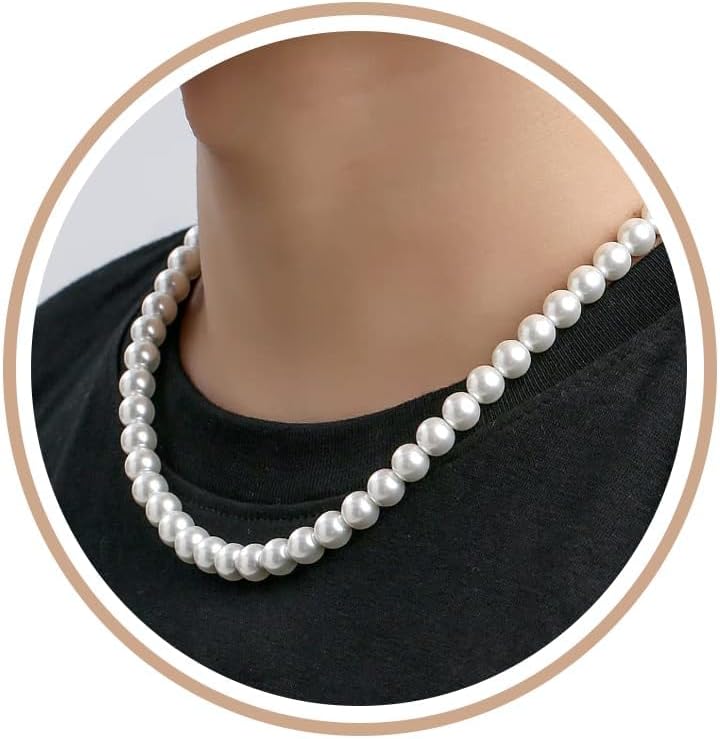Detalle de Halora Perlenkette 6/8 mm 40–55 cm