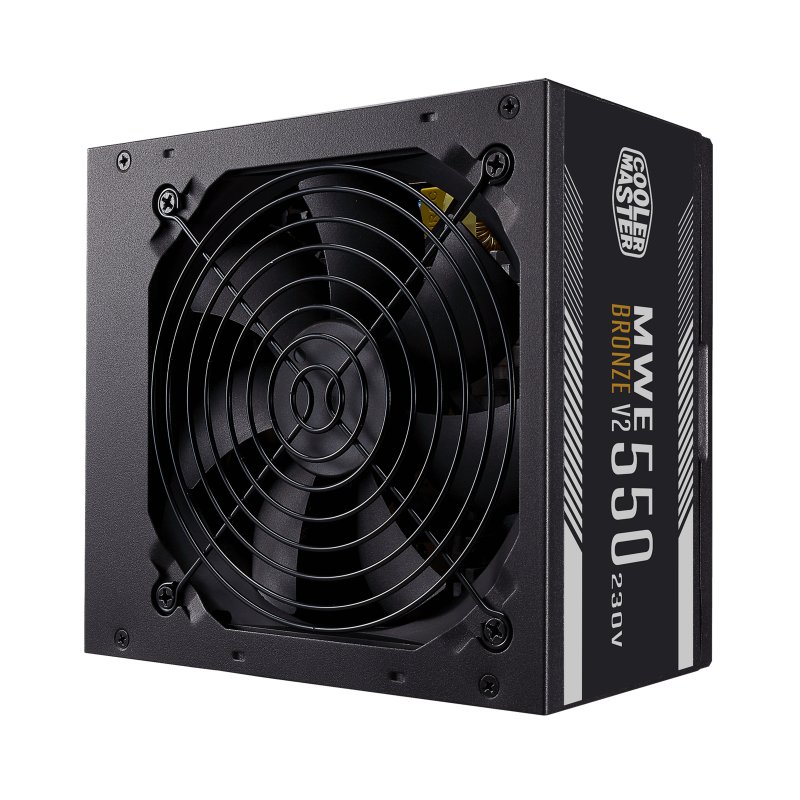 Detalle de Cooler Master MWE 550 Bronze V2 550W fuente de PC