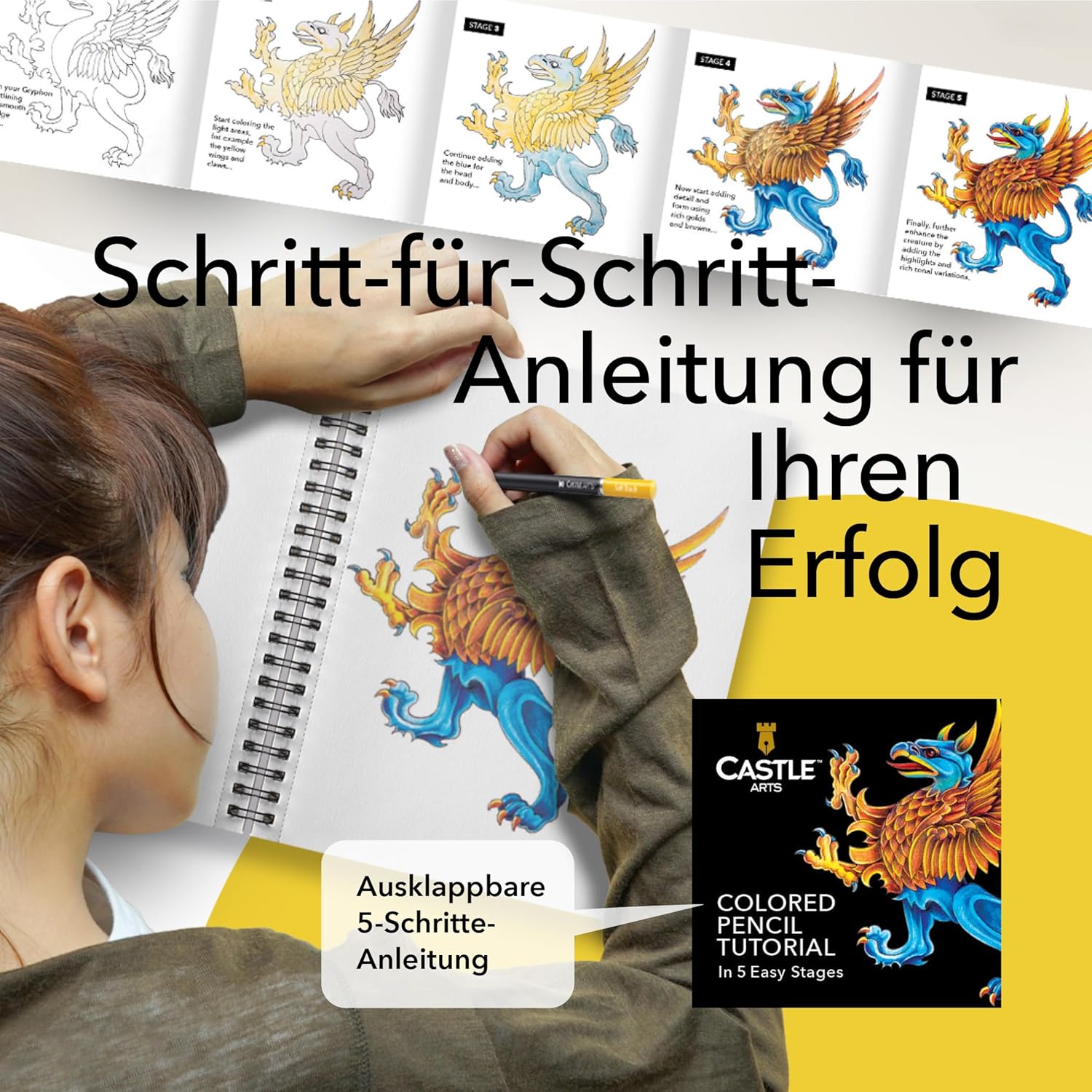 Thumbnail 4 de Castle Art Supplies 72 Buntstifte 🎨