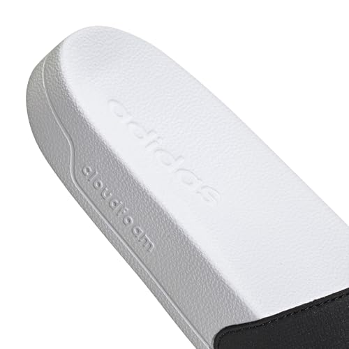 Detalle de adidas ADILETTE SHOWER SLIDES Unisex – Cloud White/Core Black/Cloud White, Größe 54 EU