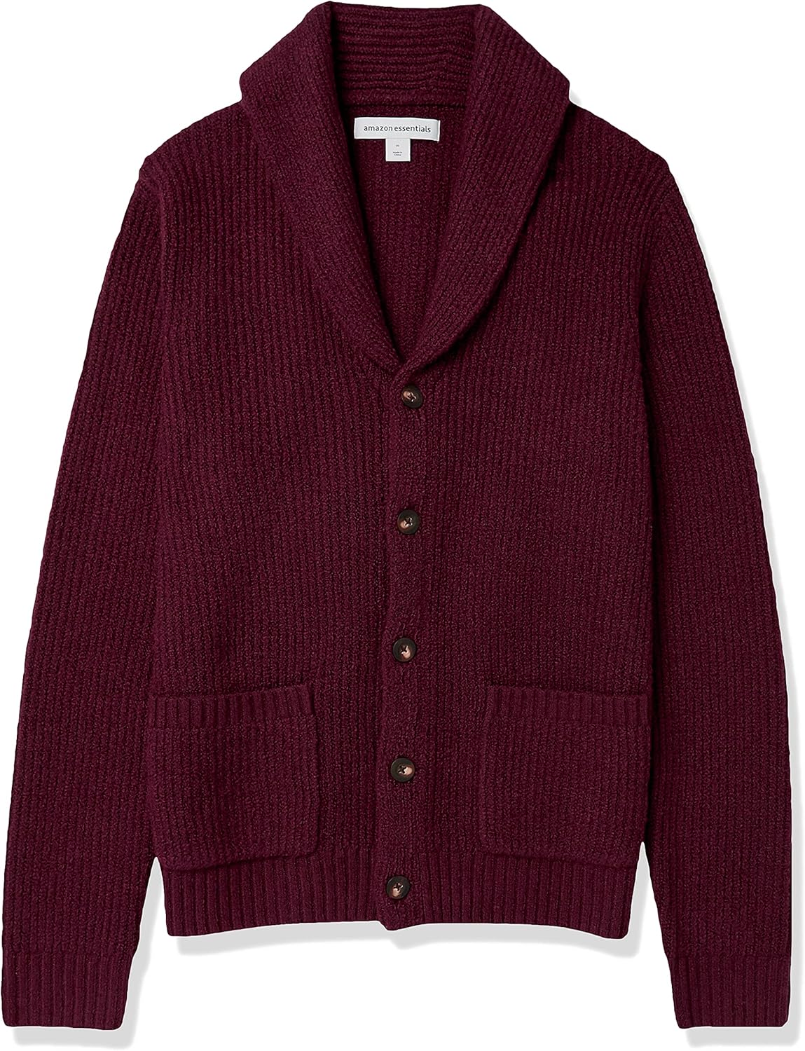 Thumbnail 2 de Amazon Essentials Herren Langärmliger Soft-Touch-Cardigan mit Schalkragen (normale Passform)