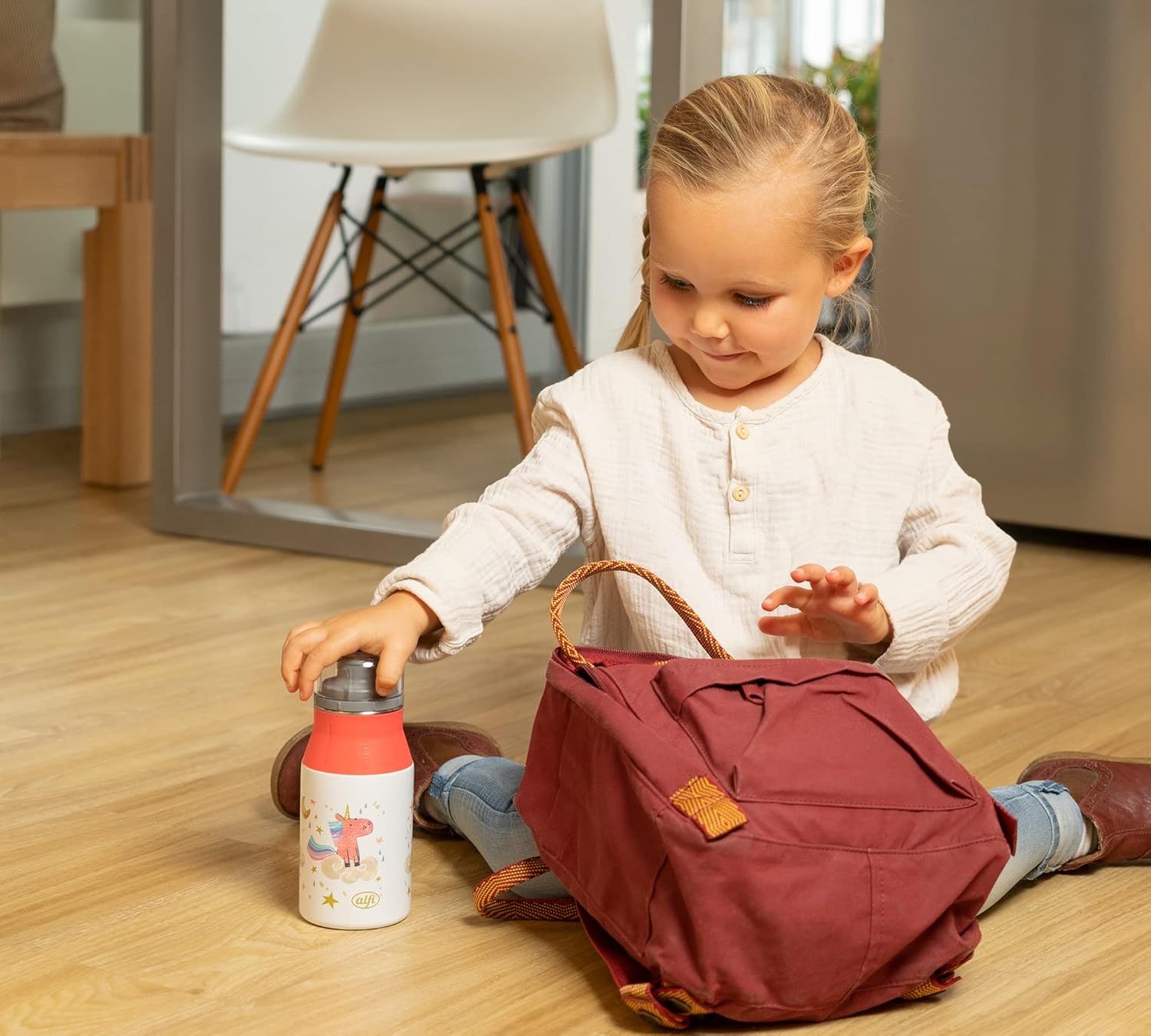 Thumbnail 1 de alfi KIDS BOTTLE 400ml Rainbow – Robuste Edelstahl-Trinkflasche für Kinder
