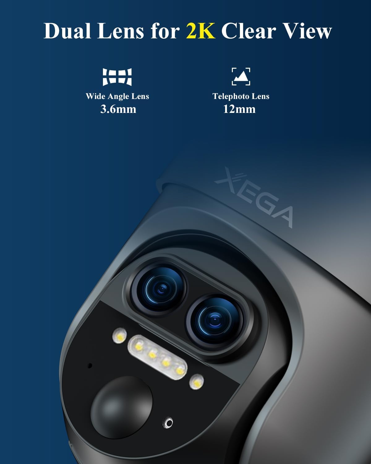 Thumbnail 4 de Xega 4G LTE Dual Lens CCTV Camera