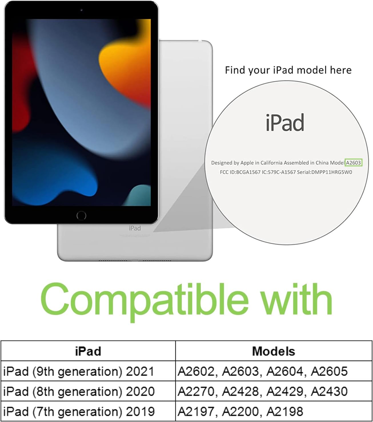Detalle 2 de LKOOZO Tempered Glass Screen Protector for iPad 9th/8th/7th Gen (10.2-inch) with Installation Frame – 2 Pack