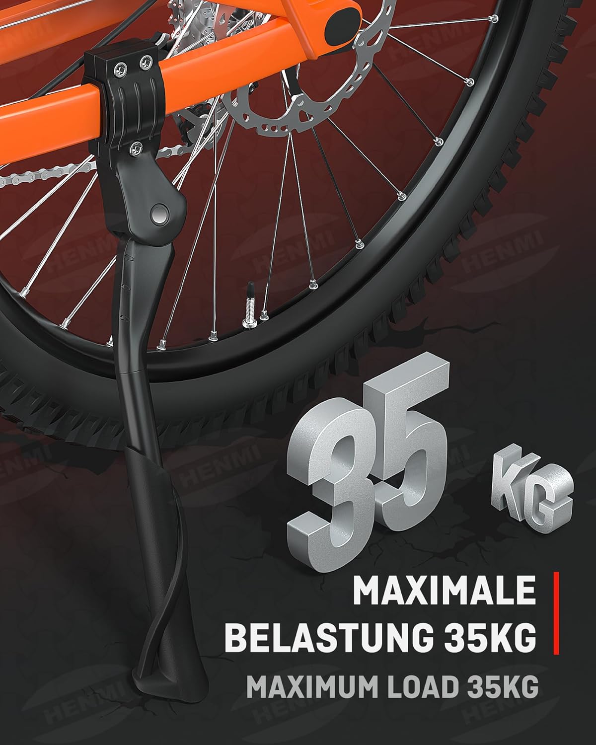 Thumbnail 4 de HENMI Fahrradständer 24-29 Zoll Höhenverstellbar