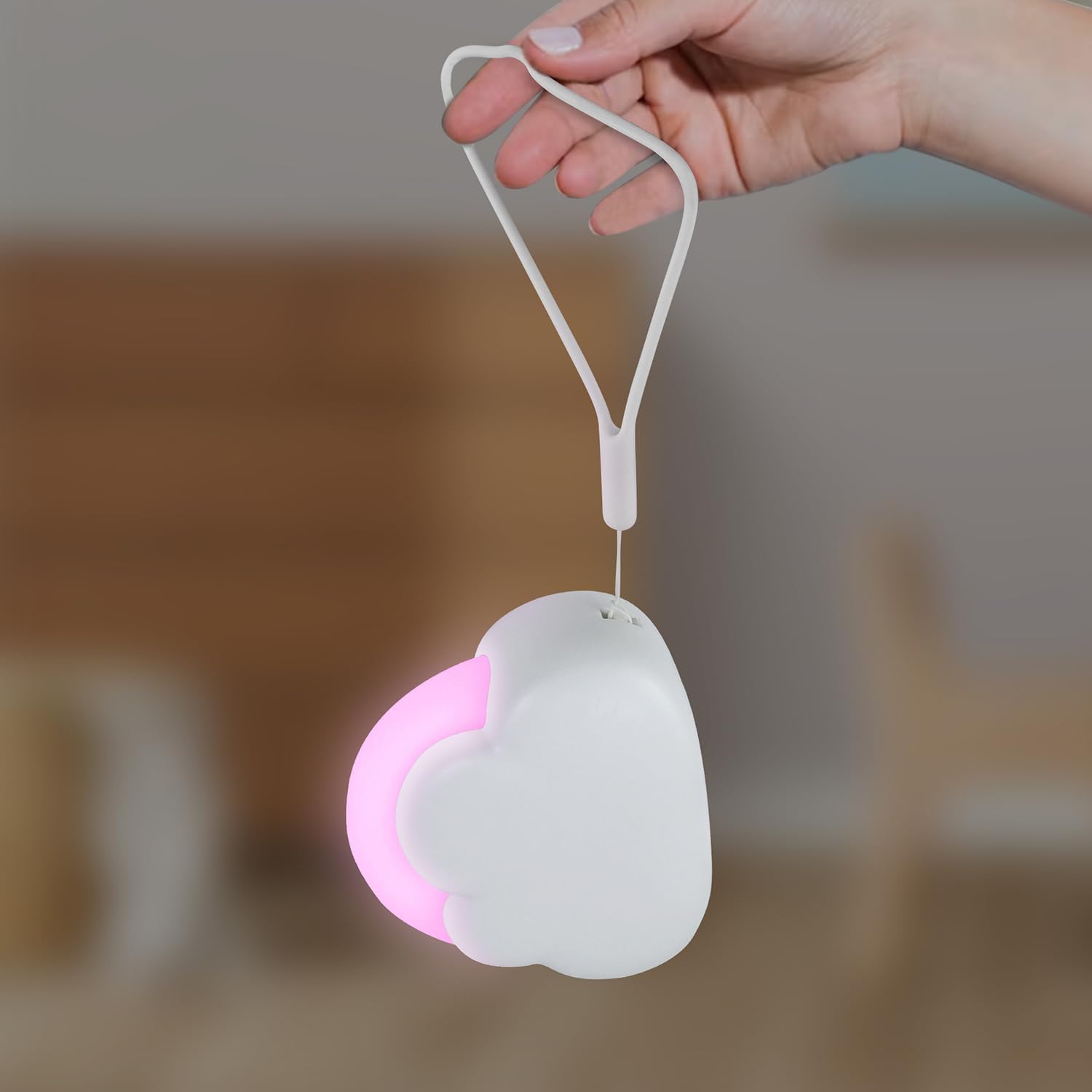 Detalle de Annmore Baby Night Light Cloud: Colour Changing, Rechargeable and Dimmable