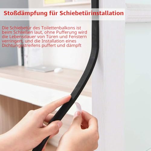 Thumbnail 7 de Storystore Dichtungsband Selbstklebend – Moosgummi 25 mm x 20 mm, 5 m / 2 Stück